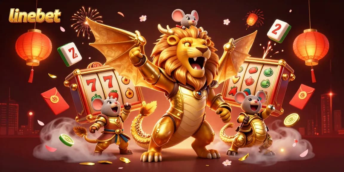 Experience thrilling gameplay with linebet featuring golden chimera and lucky game elements.