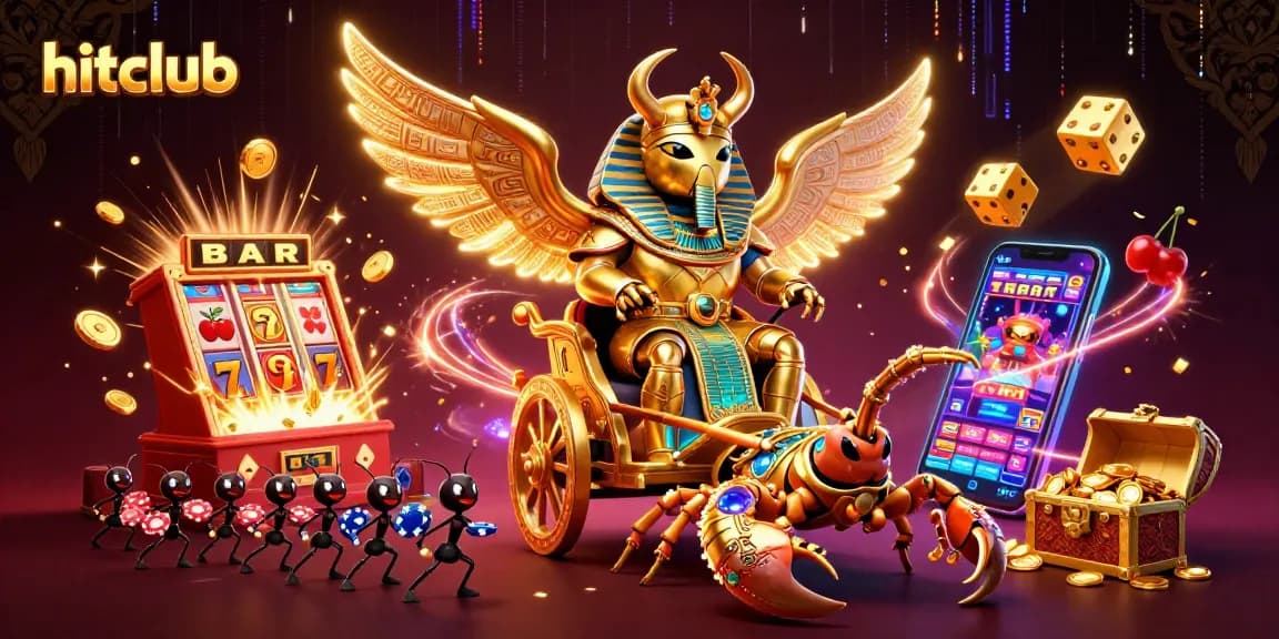 Experience thrilling gameplay at hitclub with engaging slot games and vibrant visual elements.