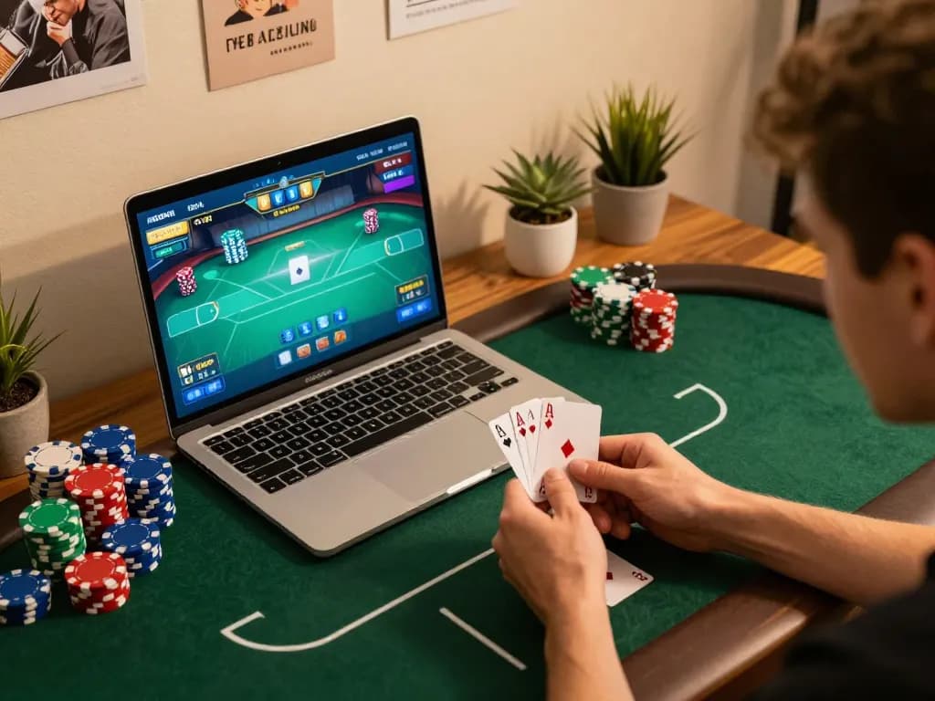 Players enjoying a thrilling session of online poker on Sunwin, focusing on strategy and interactive gameplay.