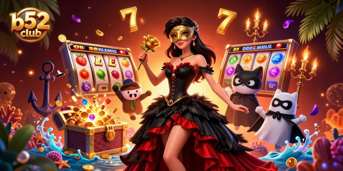 Experience the thrills of b52club with stunning visuals, slot features, and vibrant colors.