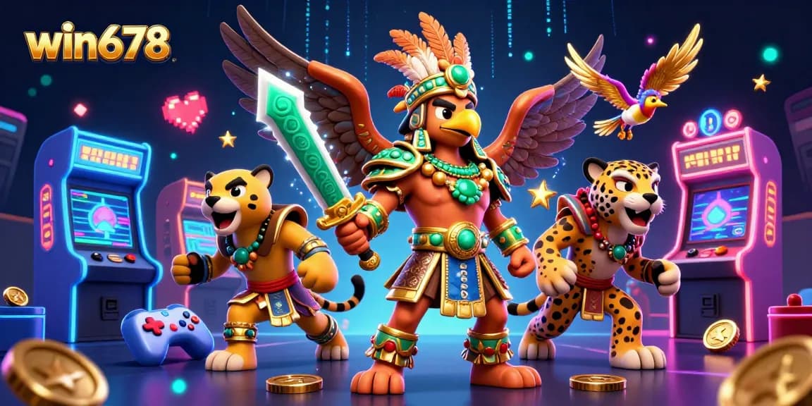 Experience the excitement of win678 with vibrant 3D gaming elements and dynamic characters in a captivating casino scene.