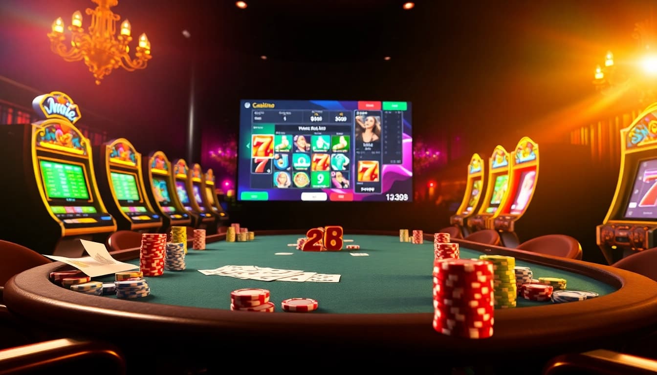 Experience the excitement of gambling at https://mmoo.de.com/ with vibrant casino visuals.