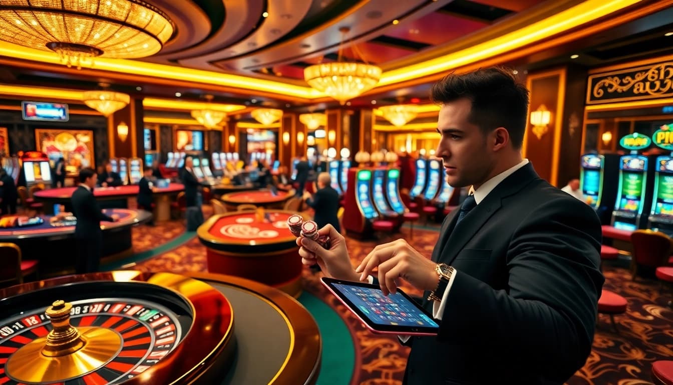 Experience the thrill of 88aa with vibrant casino setups and online betting.