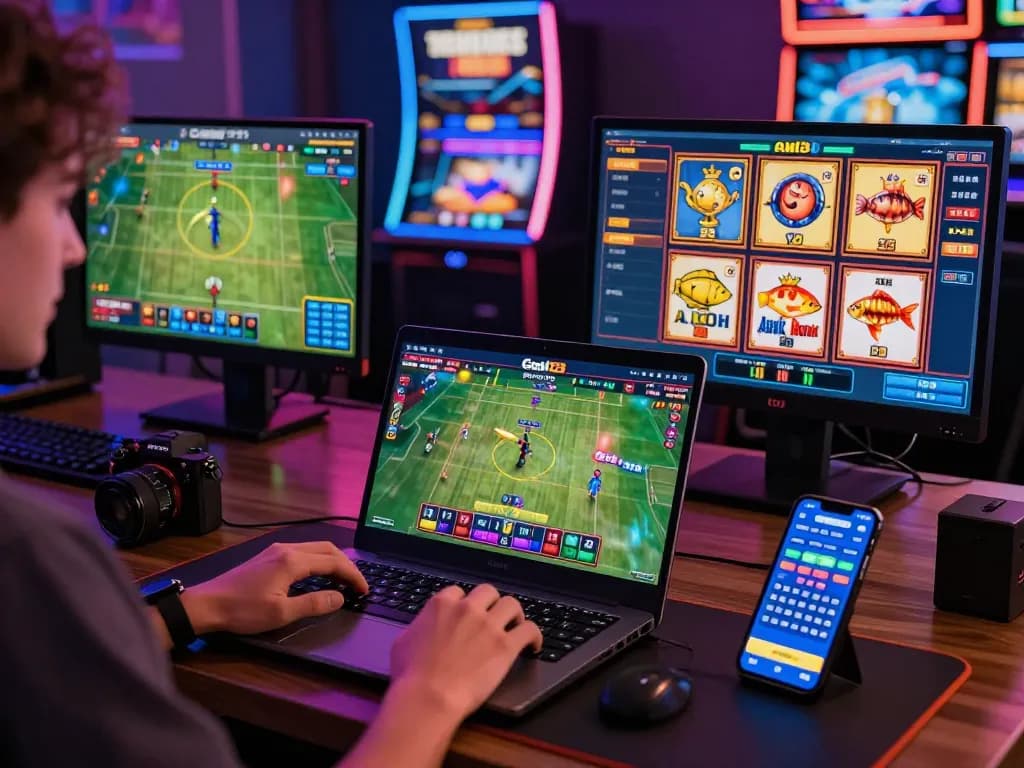 Engaging interface of Goal123 showcasing diverse gaming options for online entertainment.
