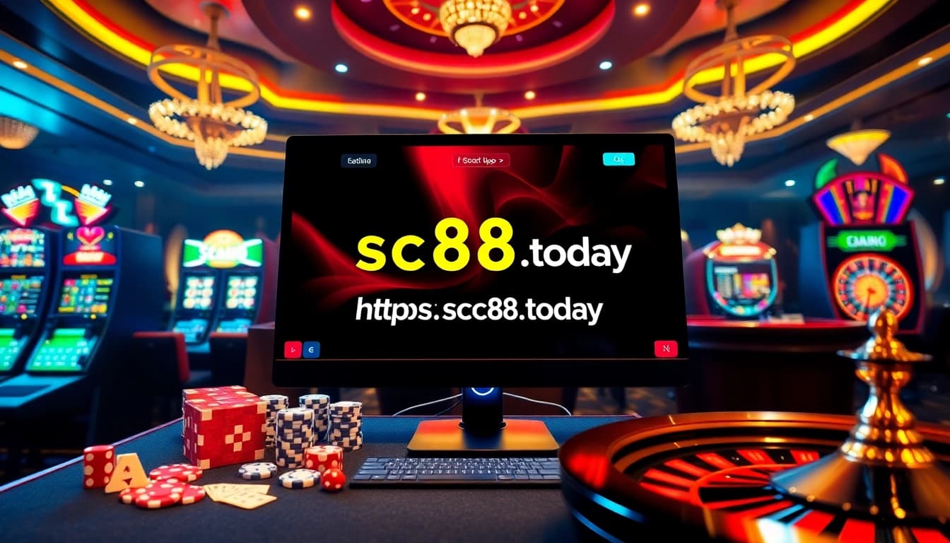 Experience thrilling gaming action at https://sc88.today/ with slots, poker, and live dealer games.