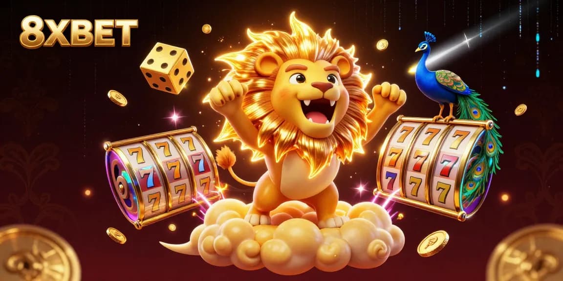 Engage in thrilling slots action at 8XBET with dynamic elements and vibrant visuals.