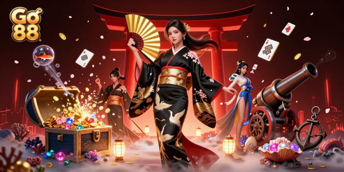 Play high-stakes at Go 88 with enchanting visuals and rich gaming elements.