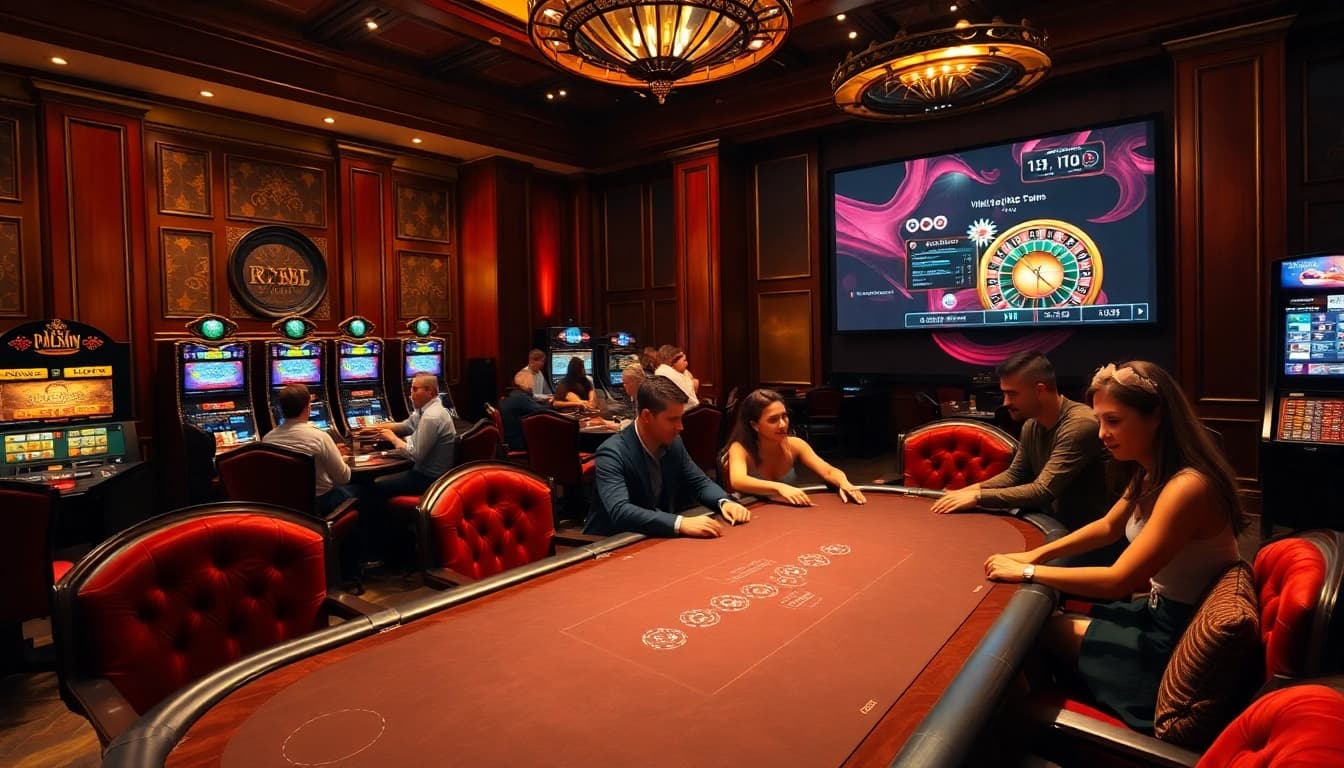 Gamble smartly at RR88 - Turbo-charged excitement with poker tables and slot machines.