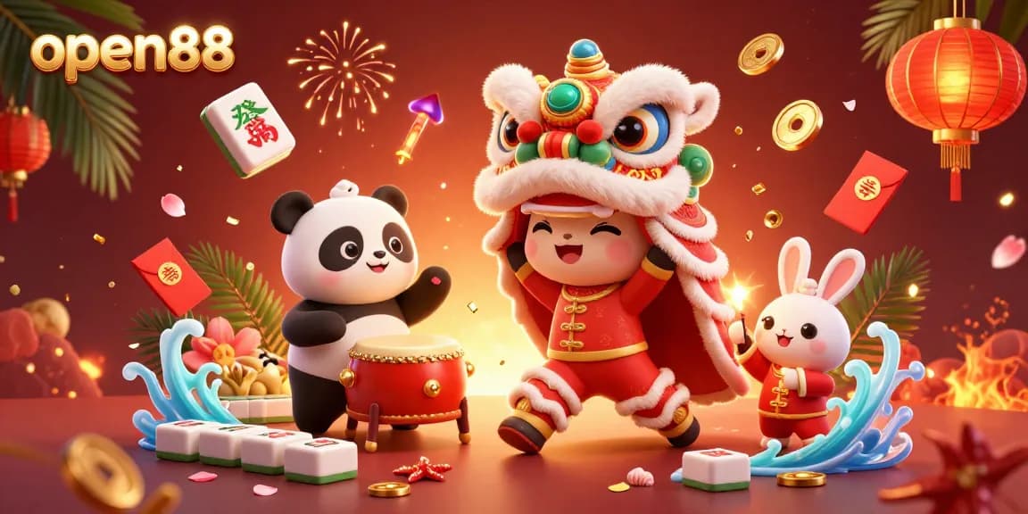 Engage with excitement at open88 where the lion dance meets vibrant casino games and lucky wins.
