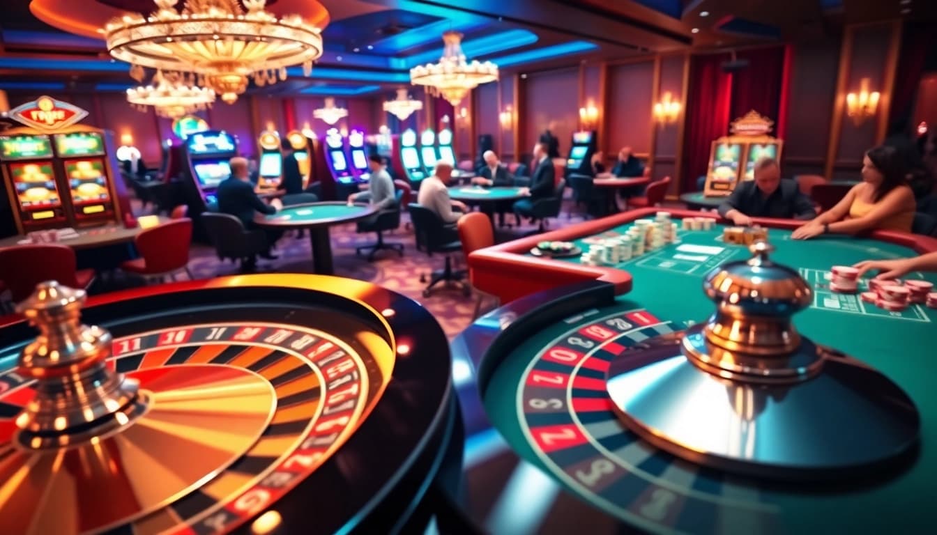 Experience thrilling action at https://w188.today/ with players enjoying an exciting casino atmosphere full of games.