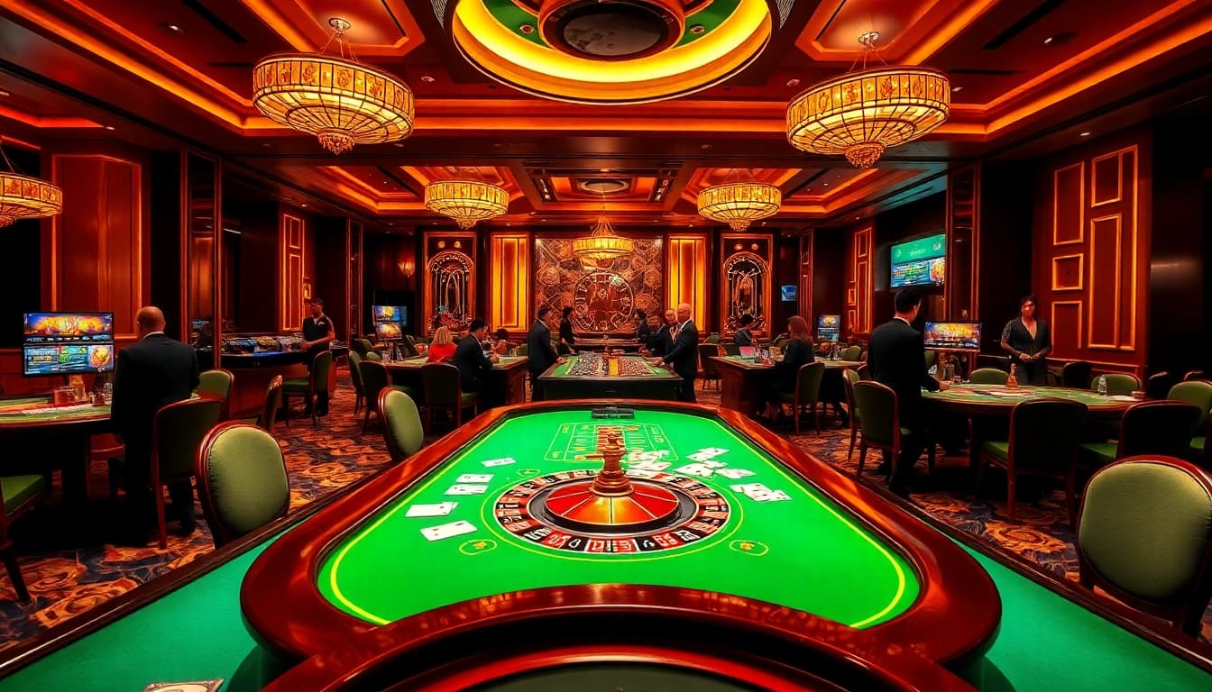 Experience thrilling gameplay at https://nhacaiuytinvn.us.com/ with vibrant table games and luxurious casino ambiance.