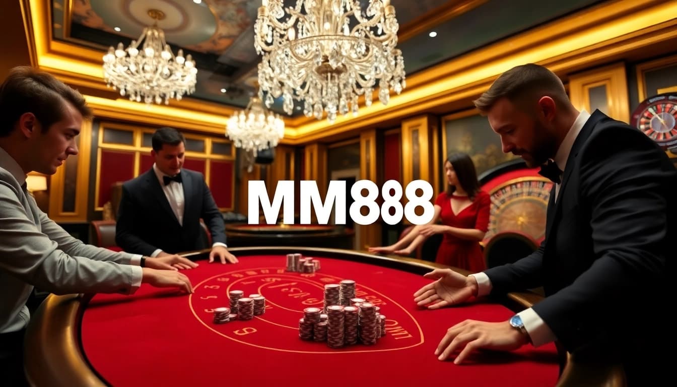 Experience the thrill of MM88 casino gaming with elegant Baccarat action and high-stakes excitement.