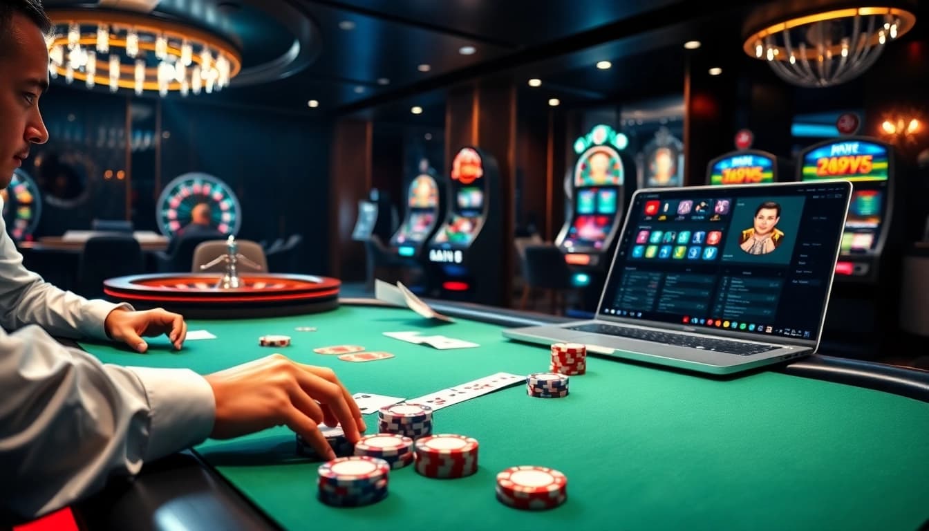 Experience the excitement of poker at https://s8vn.press/ with professional players at a lavish table.