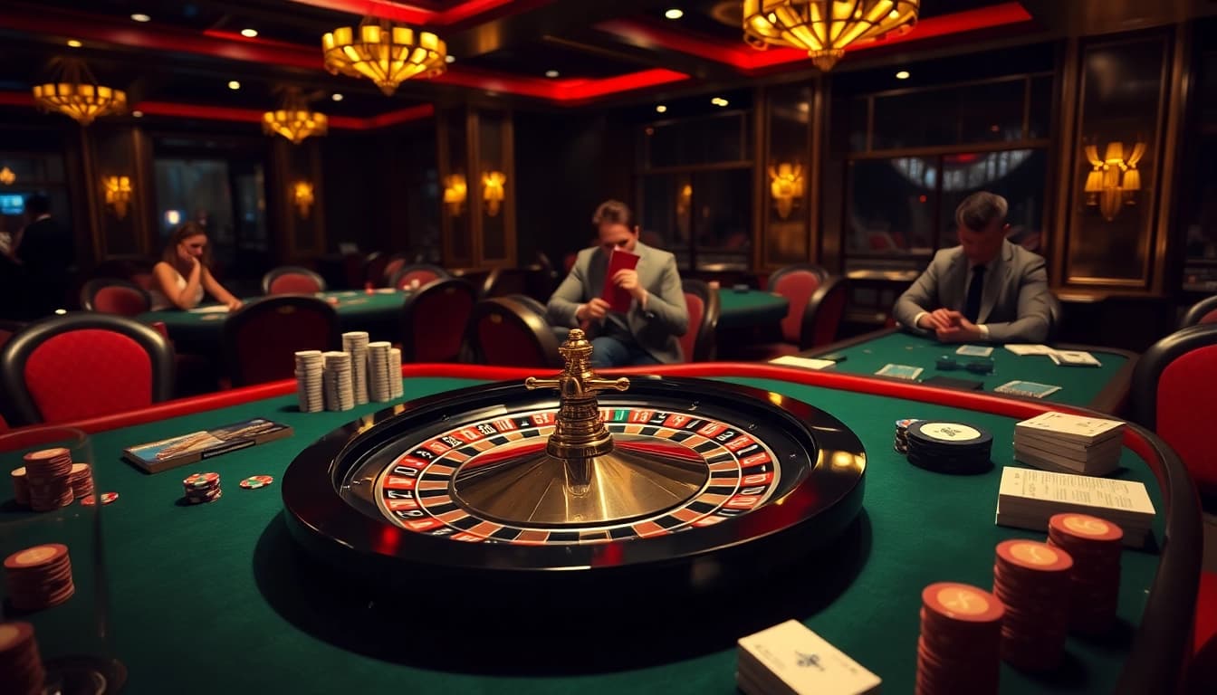 Engage in thrilling gaming action at https://mk8.sh/ with vibrant casino tables and roulette.