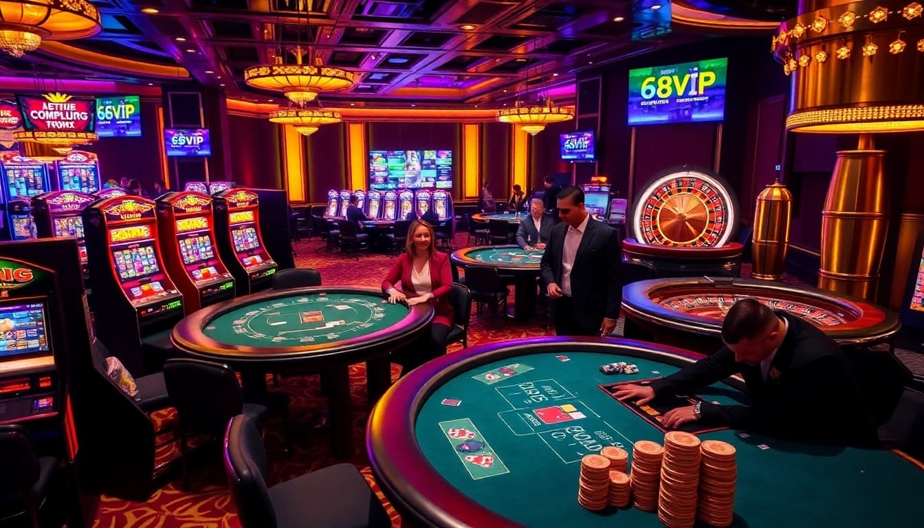 Experience the thrill of winning at 68VIP's top-ranked casino games!