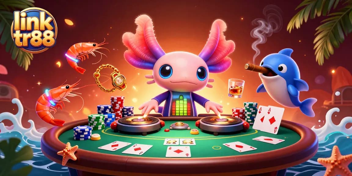 Engage with thrilling moments at link tr88 featuring an axolotl DJ and vibrant casino action.