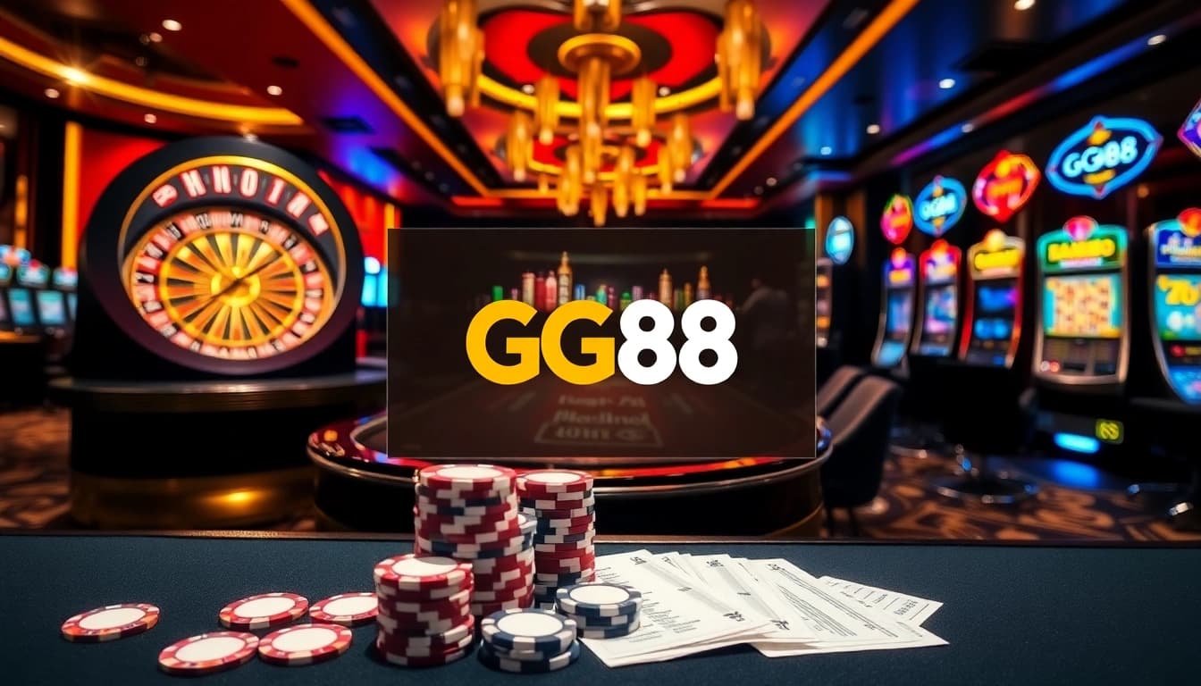 Experience the thrill of GG88 with vibrant slot machines and interactive casino tables.