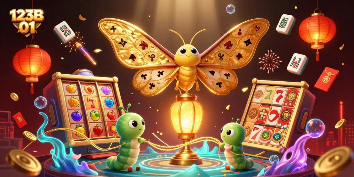 Experience the thrilling essence of 123B 01 in this vibrant casino scene with magical elements.