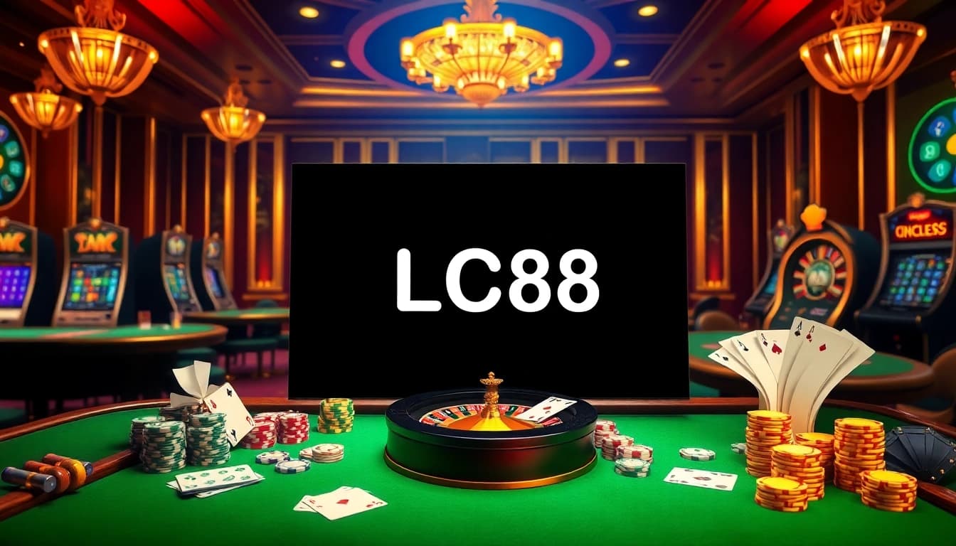 Experience thrilling online gaming at https://lc88.supply/, featuring vibrant casino tables and immersive betting action.