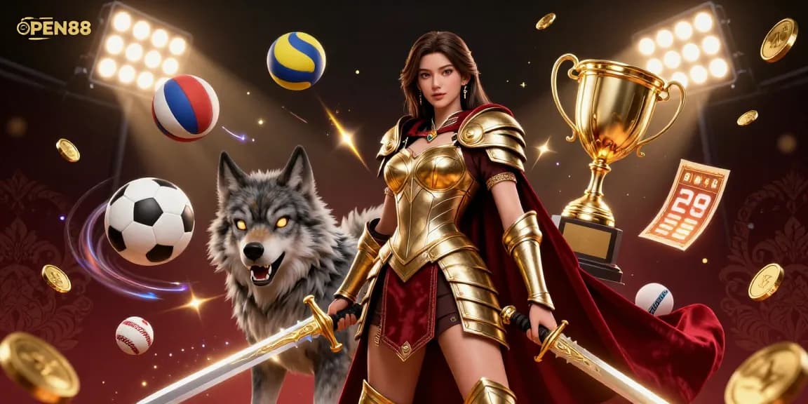 Boost your gaming experience at OPEN88 with stunning visuals of live sports and slots.