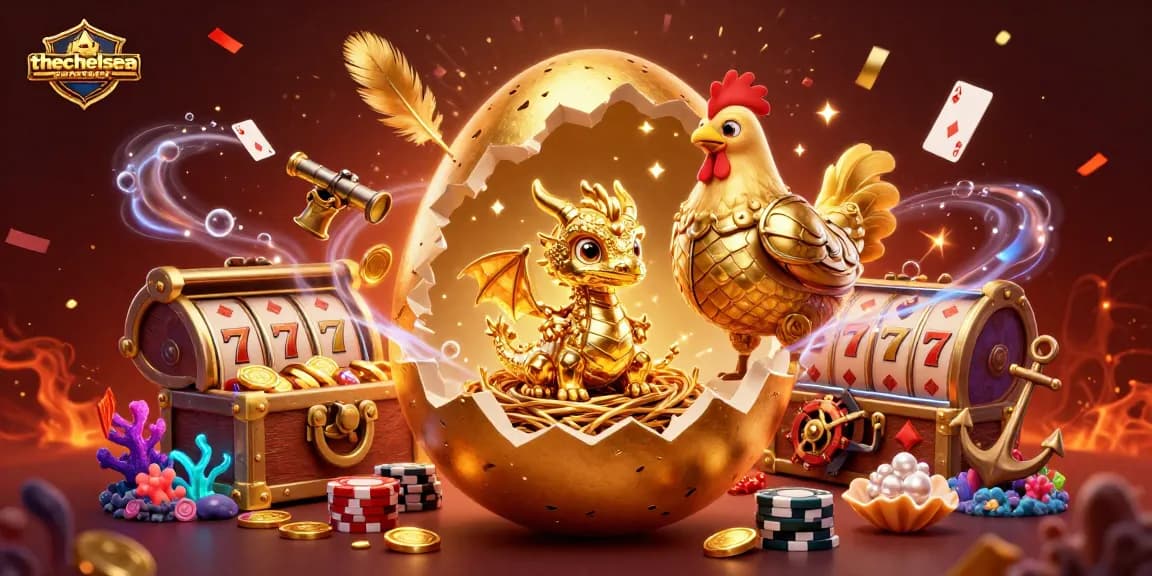Experience the magic of online gaming with thechelseapensioner at an epic casino scene of golden treasures and exciting slot games.