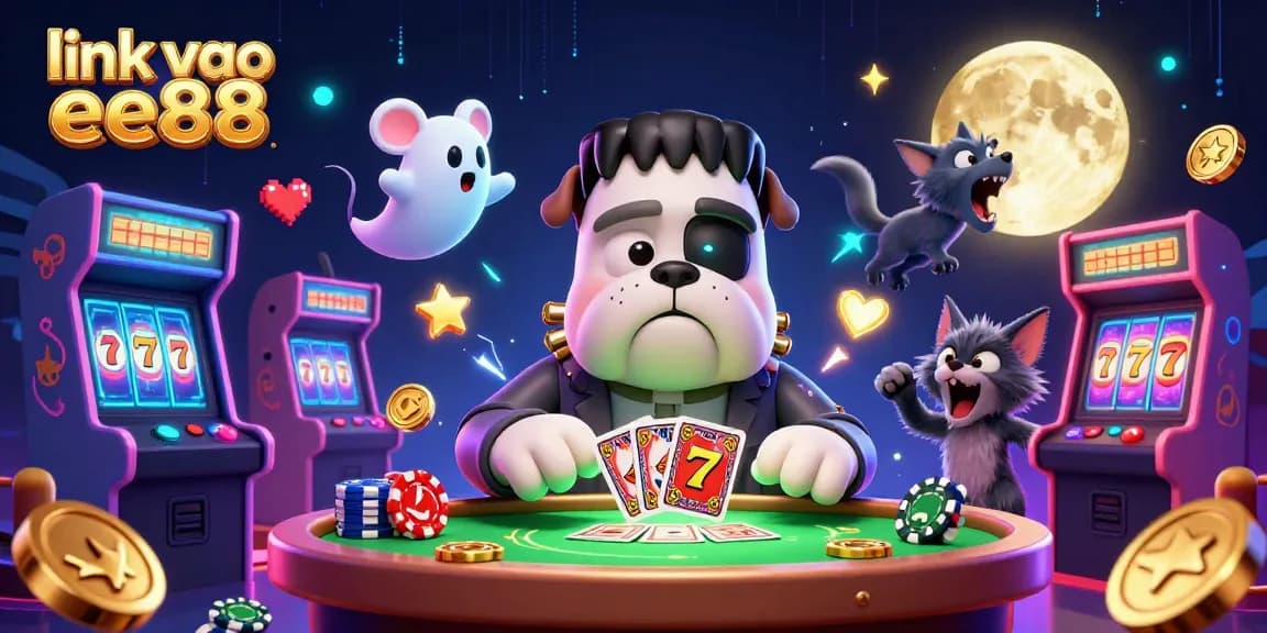 Experience the thrill of winning with link vao ee88 in this vibrant, interactive casino scene.
