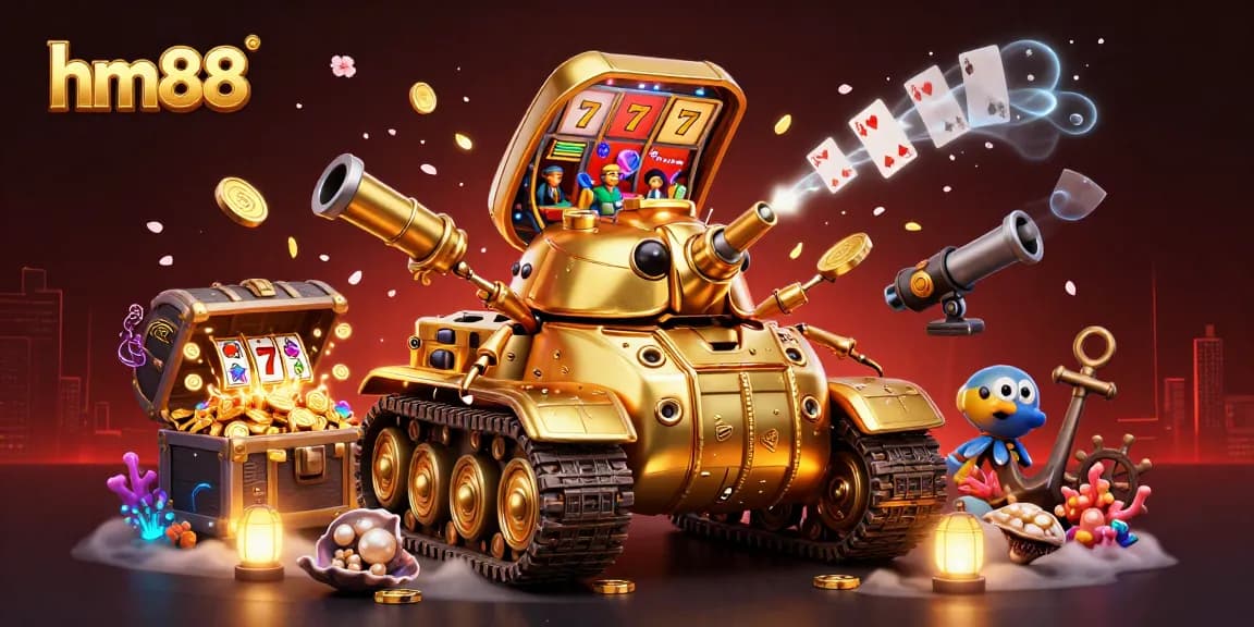 Experience thrilling gameplay at hm88 with vibrant slots, golden beetle tank casino, and underwater treasures.