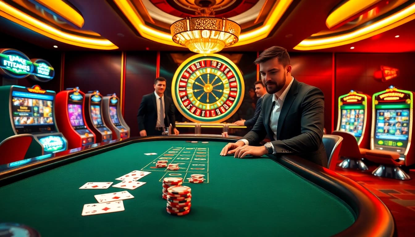 Experience thrilling games and rewards at https://zx88.live/ in a vibrant online casino setting.