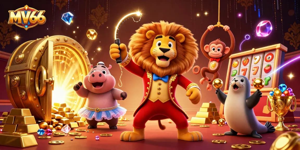 Immerse in the MV66 casino adventure with exciting characters and treasure elements.