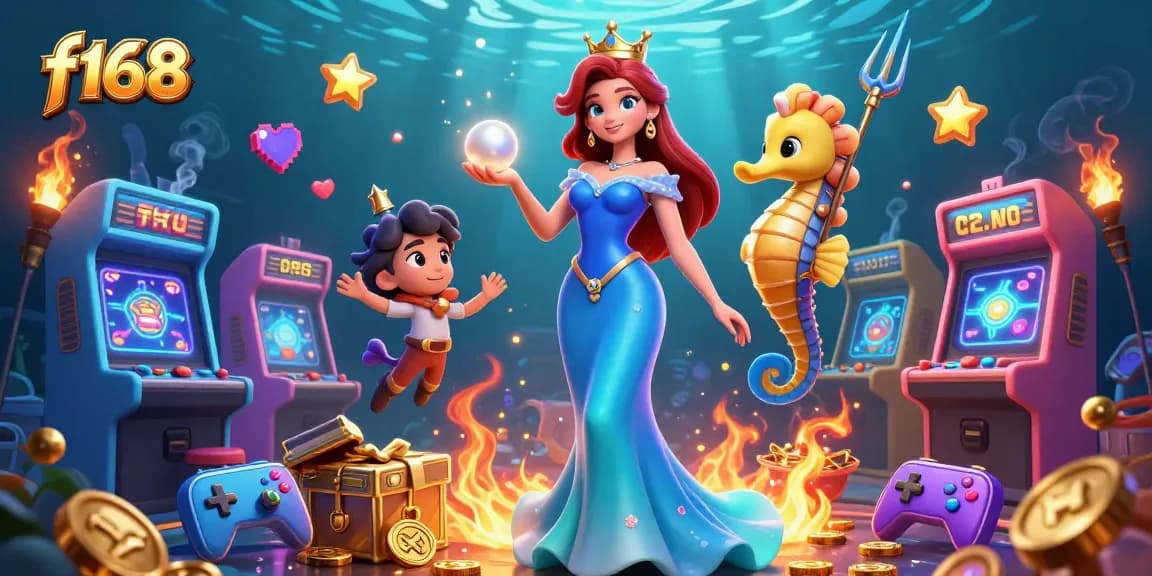 Experience thrilling gaming at f168 with vibrant characters and exciting casino elements.