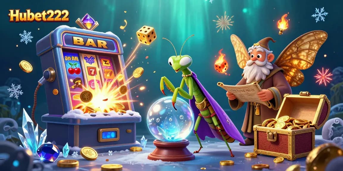 Engage with Hubet222's thrilling casino games as vibrant slot reels explode with jackpots and excitement!