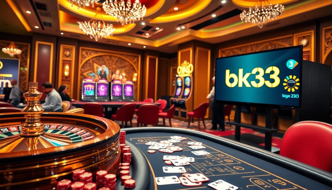 Experience thrilling gameplay at bk33 with vibrant casino games and immersive environments.