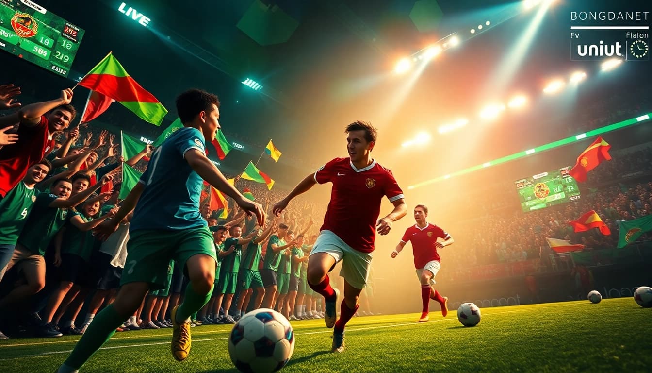 Bongdanet brings football to life with live action, passionate fans, and real-time analytics.