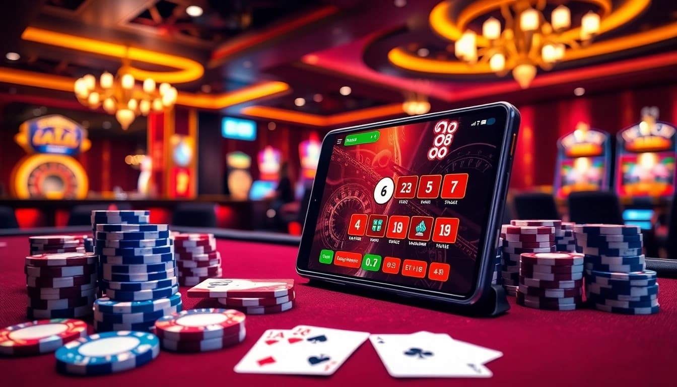 Winning at Go88 with vibrant casino elements and exciting gaming atmosphere.