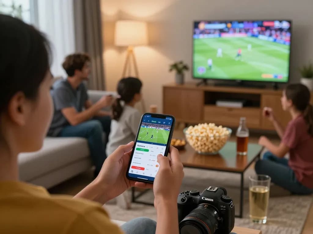 Fabet sports betting in action on mobile device during a thrilling live match.