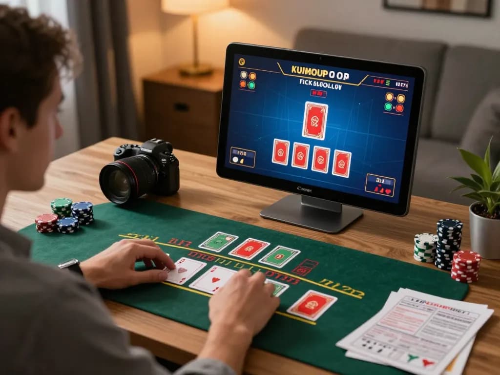 Experience thrilling live dealer blackjack at Vua99 while managing your betting strategy.