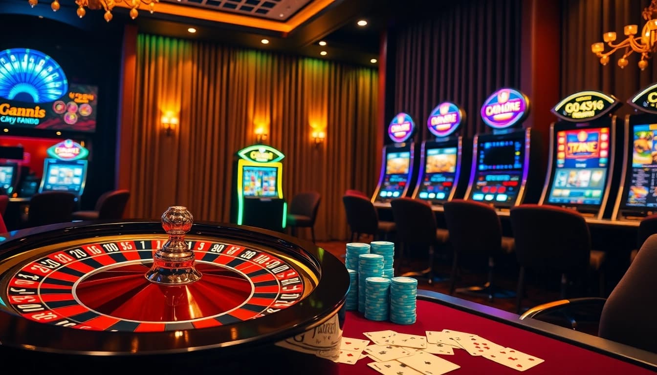 Experience the thrill of G28.com with elegant casino visuals featuring vibrant gaming elements.