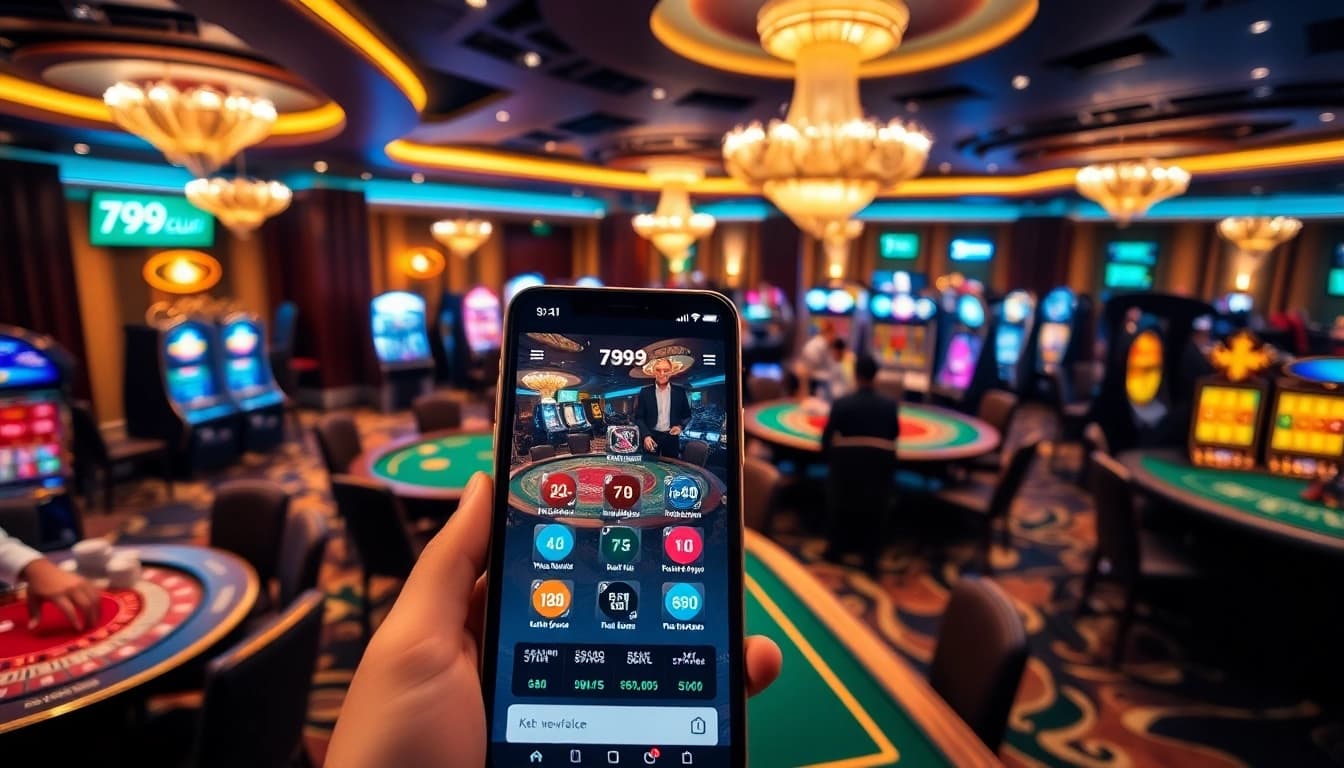 Experience thrilling gameplay at 789club with vibrant casino tables and engaging games.