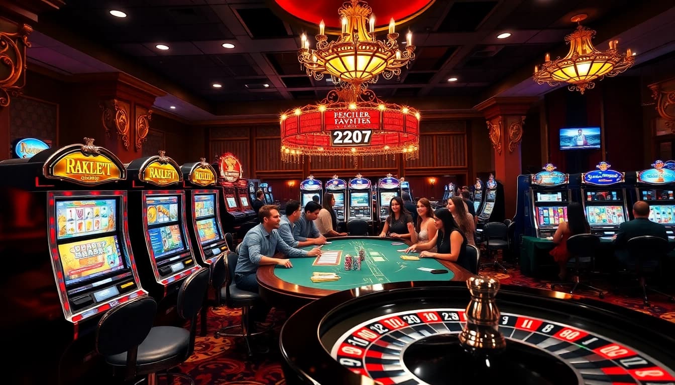 Experience the excitement of gaming at https://kjc.us.com/ with vibrant casino visuals showcasing thrilling action.