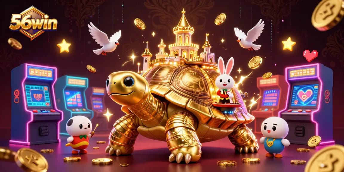 Experience the excitement of 56win with golden tortoise casino and engaging gaming elements.