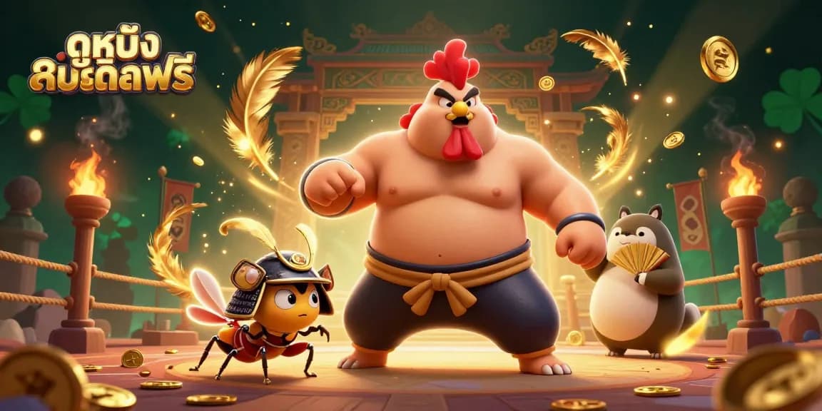 Engage in ดูหนังออนไลน์ฟรี while witnessing a dramatic clash in a vibrant gambling arena.