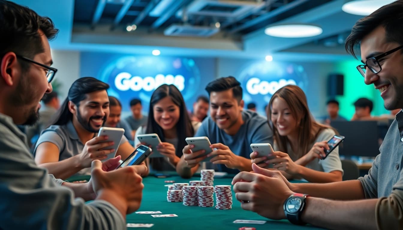 Exciting online gaming experience with players engaging on Go88 platform.