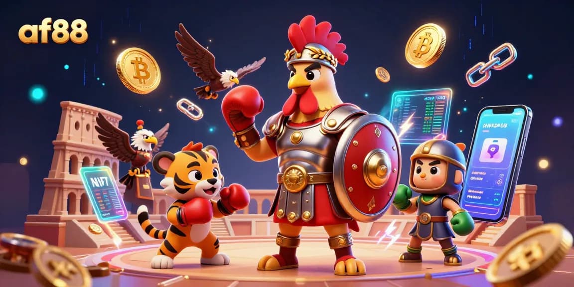 Engage with the vibrant world of af88 while spinning digital coins in a casino ambiance.