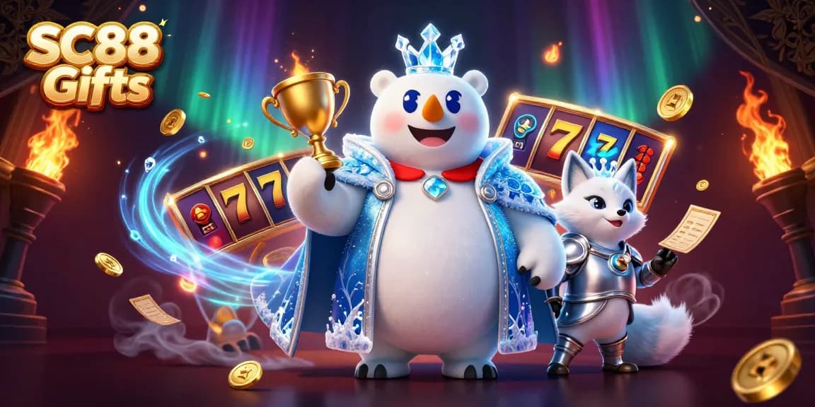 Play exciting games with SC88 Gifts featuring thrilling slots and royal characters.