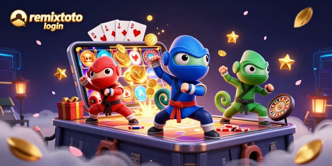Discover winning strategies with remixtoto login in this vibrant casino scene full of action.
