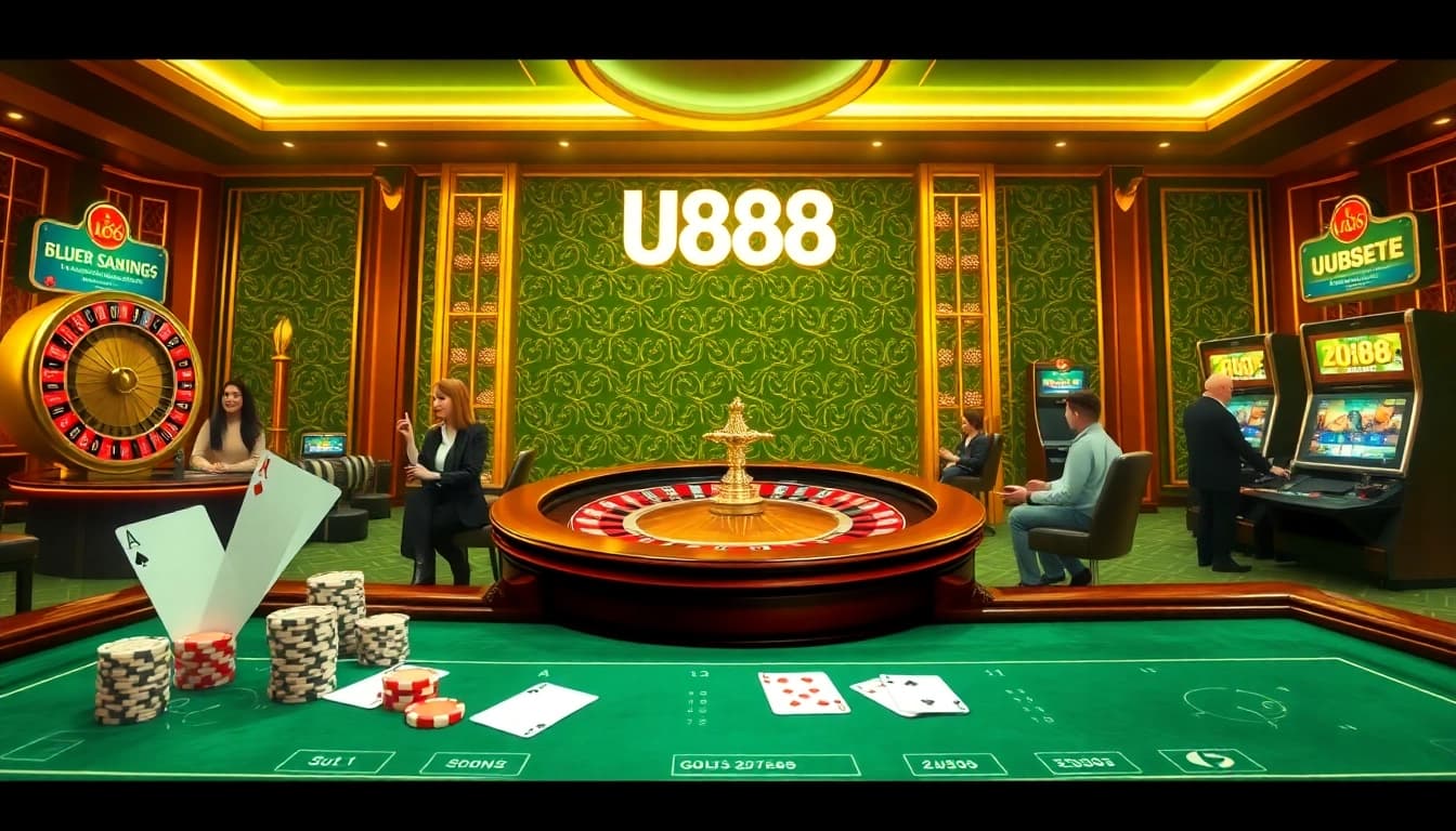 Experience thrilling gameplay at u888 with exciting casino slots and vibrant poker action.