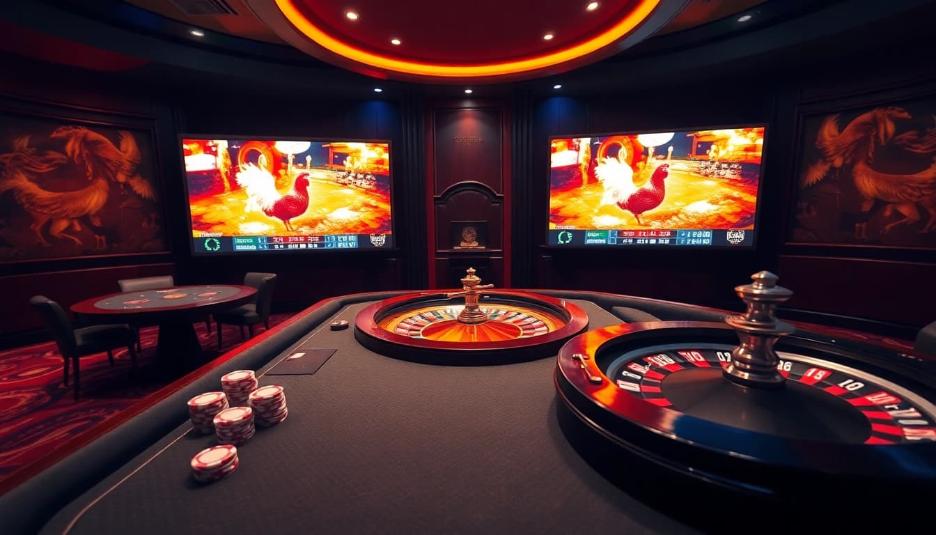 Experience the excitement of sv388 with high-definition live cockfighting and vibrant casino gaming.