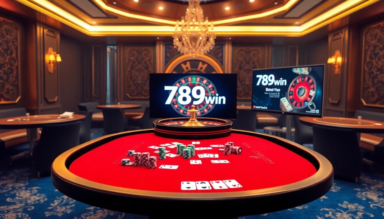 Experience the excitement of 789win with live casino games and vibrant gaming tables.