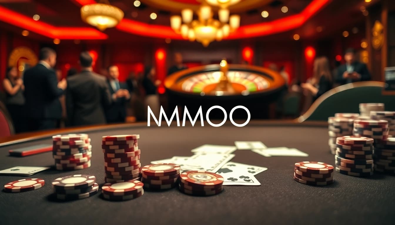 Experience thrilling excitement at MMOO's vibrant casino with live poker and roulette.