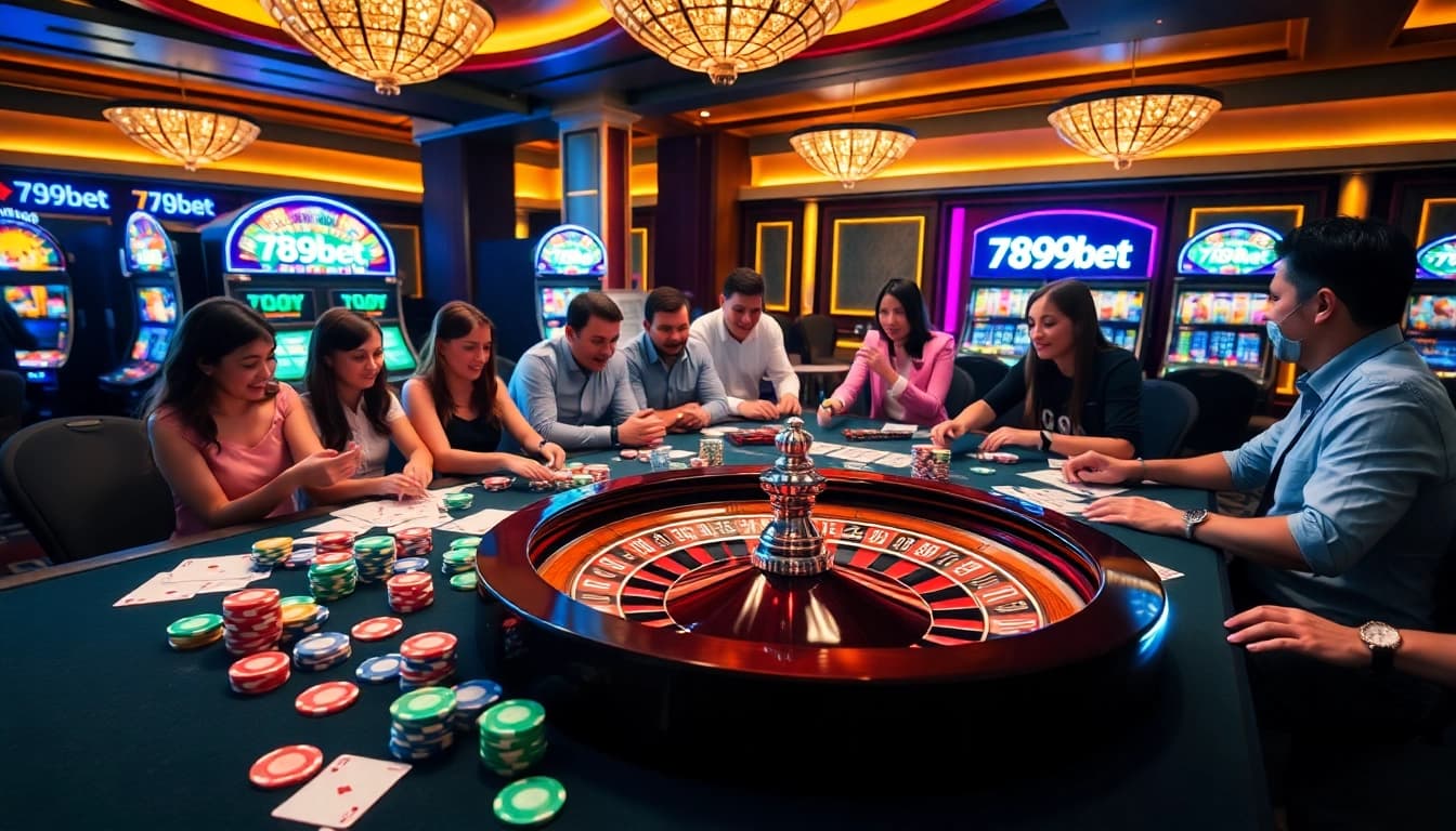 Experience excitement at a lively 789bet casino, where players enjoy diverse games and vibrant atmosphere.